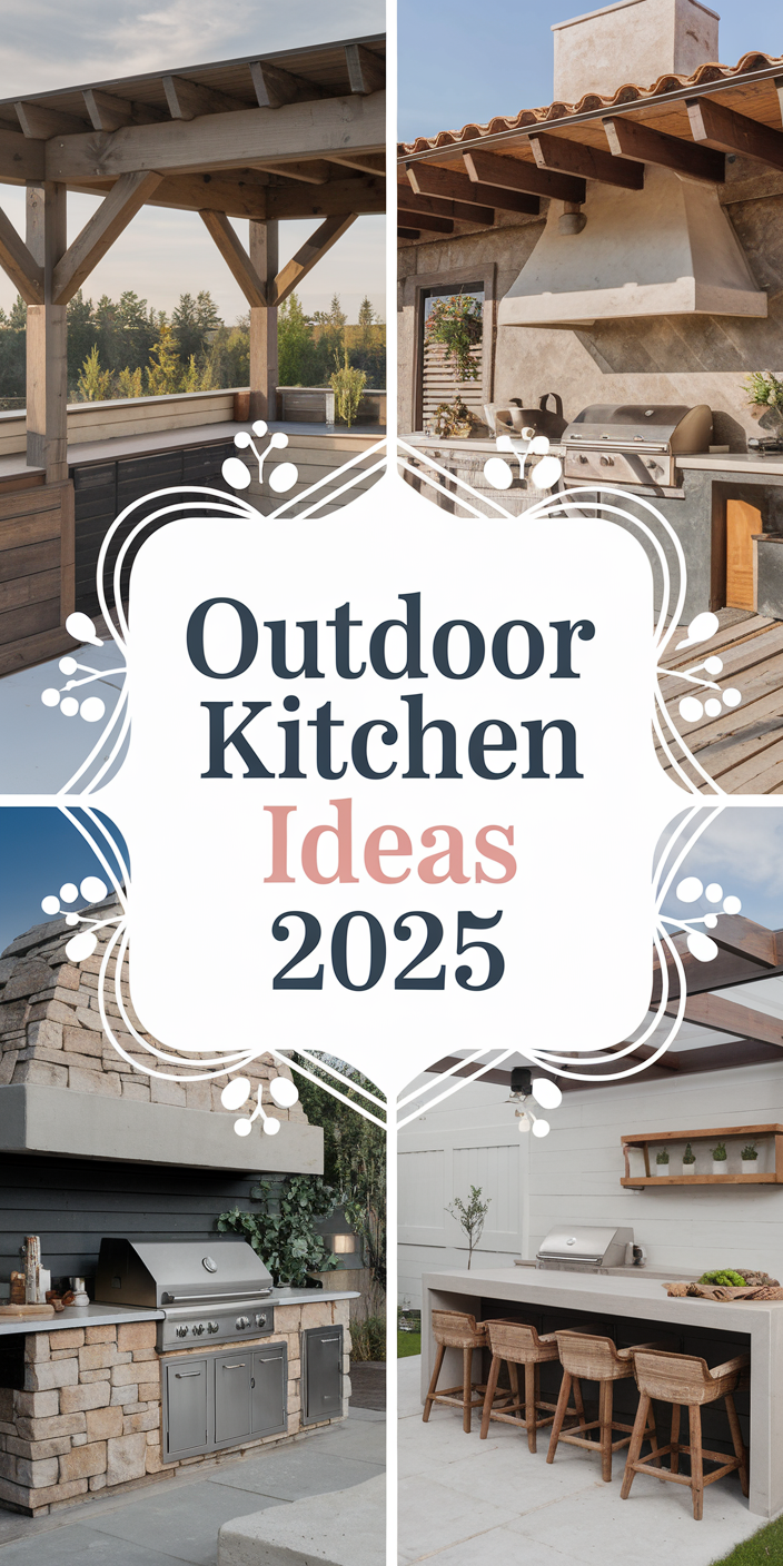 42 Outdoor Kitchen Ideas 2025 – Stylish, Budget-Friendly Backyard ...
