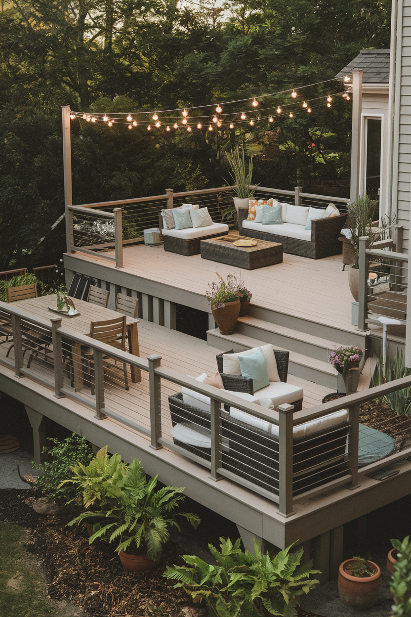 43 Outdoor Deck Ideas 2025 – Cozy, Modern, DIY, Covered & Small Space ...