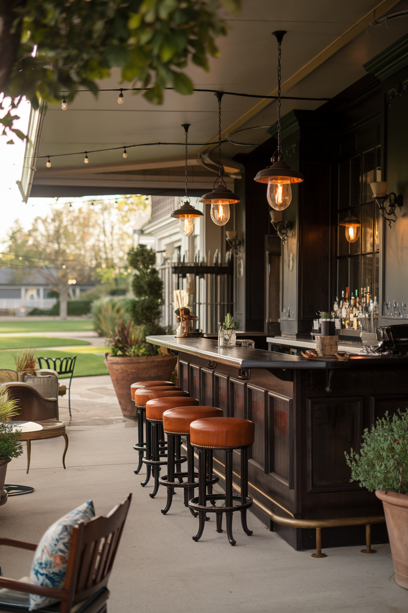 37 Outdoor Patio Bar Ideas for 2025 – Stylish Sets, Stools, Layouts ...