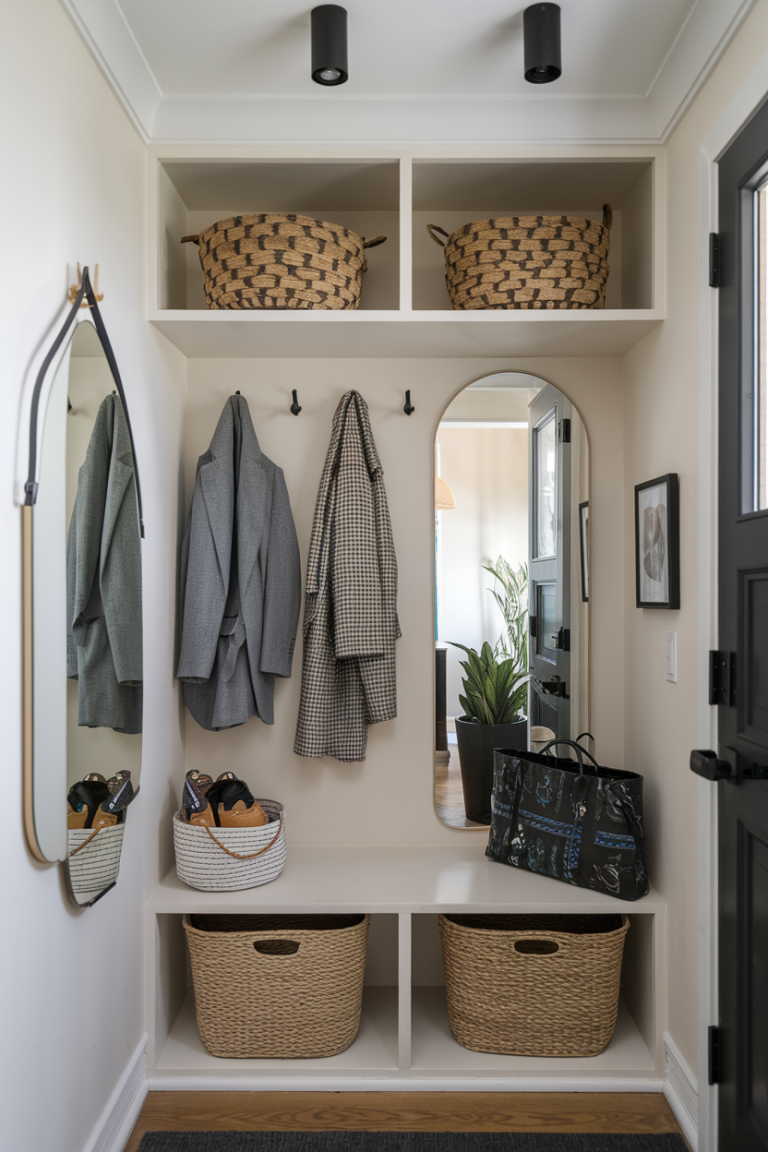 42 Small Entryway Ideas 2025 – Stylish, Functional & Space-Saving ... - Space-Saving Decor Solutions For Entryways