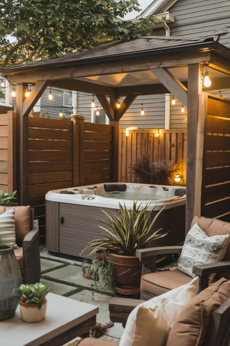41 Stunning Jacuzzi Outdoor Ideas 2025 – Hot Tubs, DIY Spa Design for ...