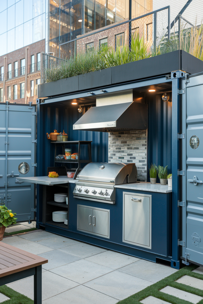 Outdoor Kitchen Design 2025 – 39 Trendy Ideas for Modern Layouts, Grill ...