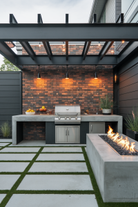 37 Outdoor BBQ Area Ideas 2025 – Modern, Budget-Friendly & Stylish ...