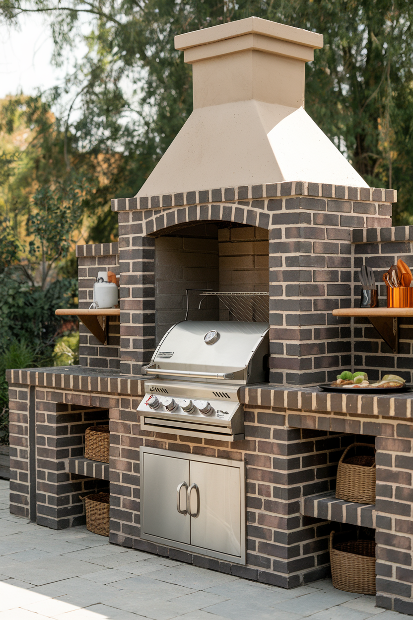 37 Outdoor BBQ Area Ideas 2025 – Modern, Budget-Friendly & Stylish ...