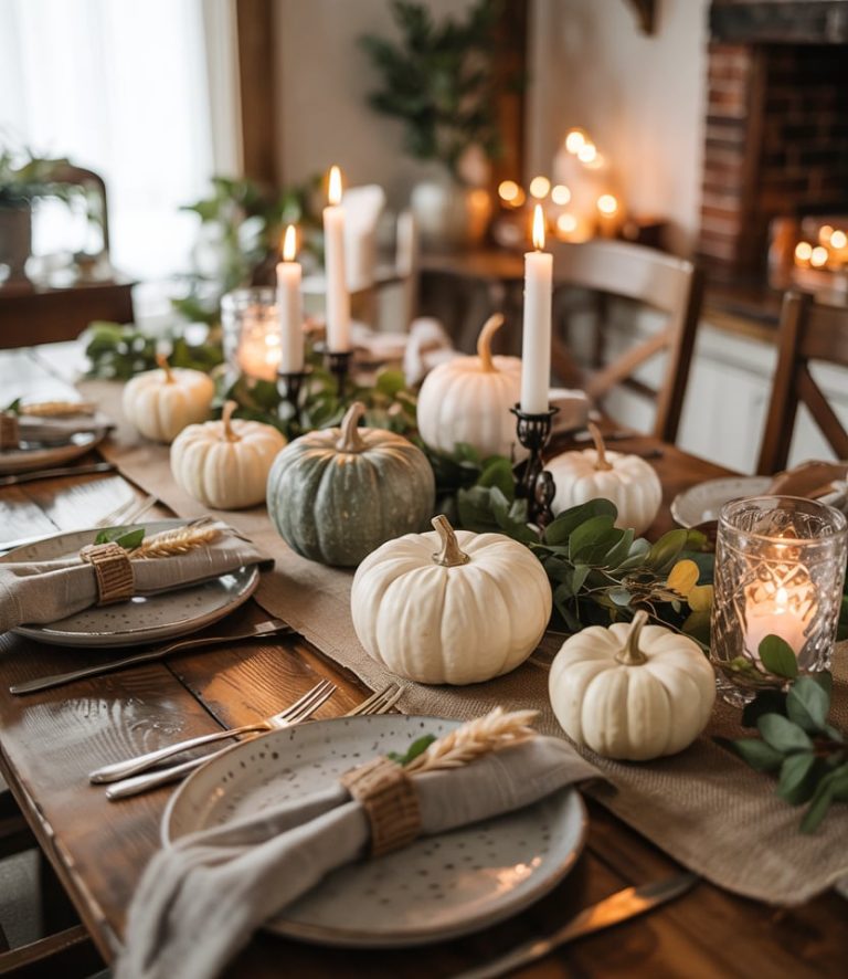 Thanksgiving Decor 44 Ideas 2025: Table Settings, Easy Aesthetic and