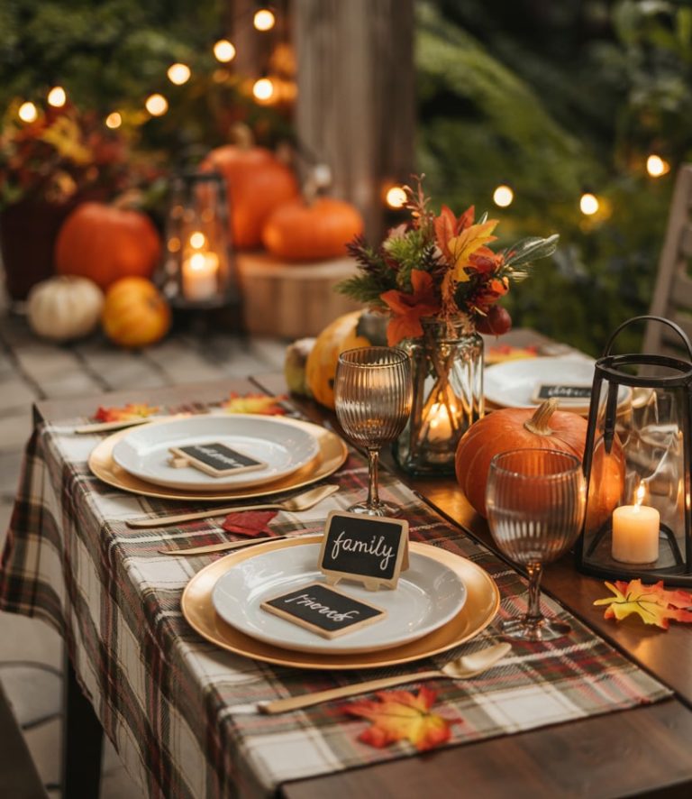 Thanksgiving Decor 44 Ideas 2025: Table Settings, Easy Aesthetic and