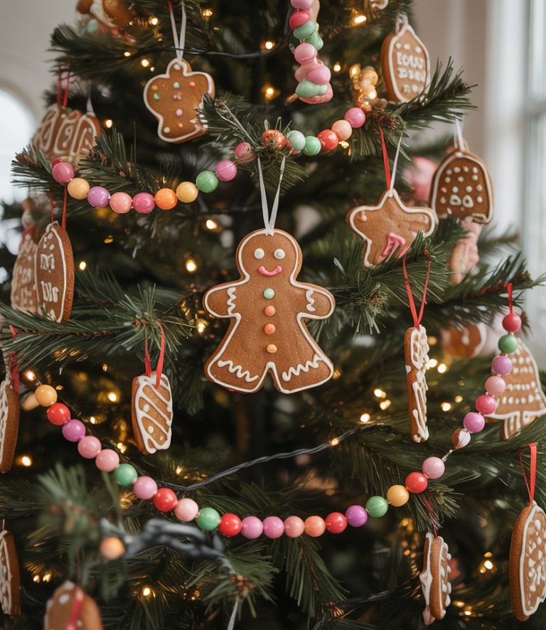 35 Gingerbread Christmas Decor 2025 Ideas | Kitchen DIY, Tree, Neutral ...