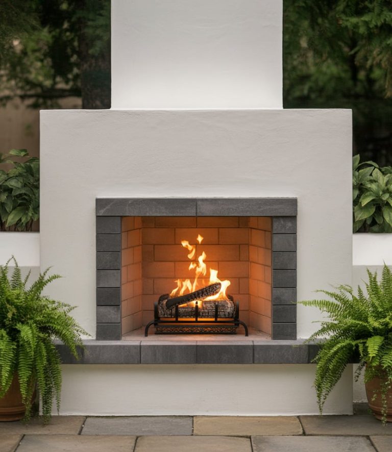 45 Outdoor Fireplace Ideas 2026: Modern, Rustic & Cozy Designs for ...