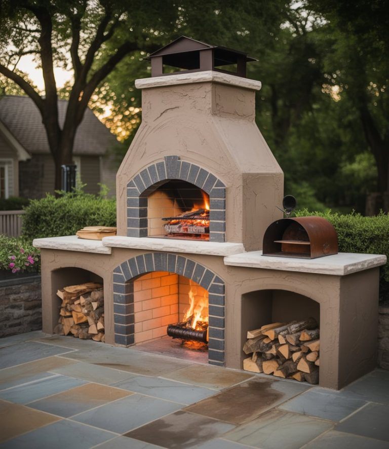 45 Outdoor Fireplace Ideas 2026: Modern, Rustic & Cozy Designs for ...