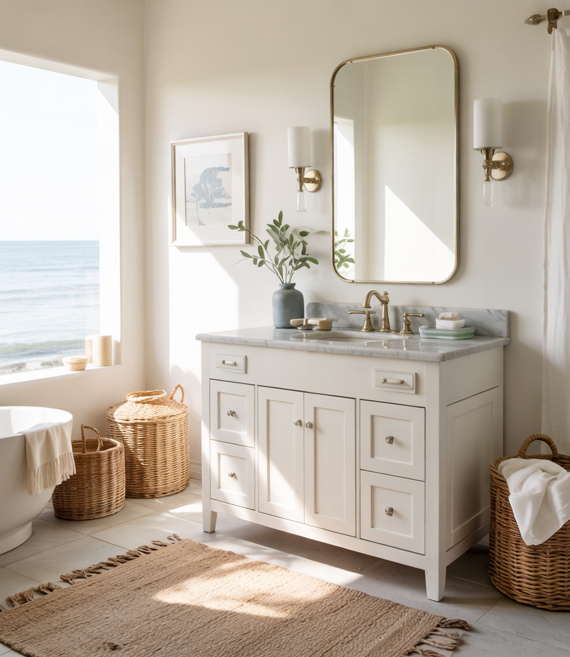 43 Fresh Powder Room Ideas for 2026: Modern, Elegant, Coastal, Moody ...