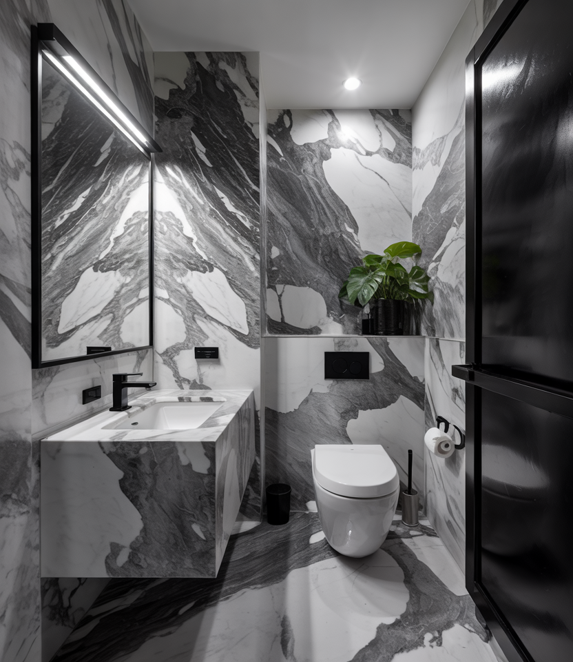 43 Fresh Powder Room Ideas for 2026: Modern, Elegant, Coastal, Moody ...