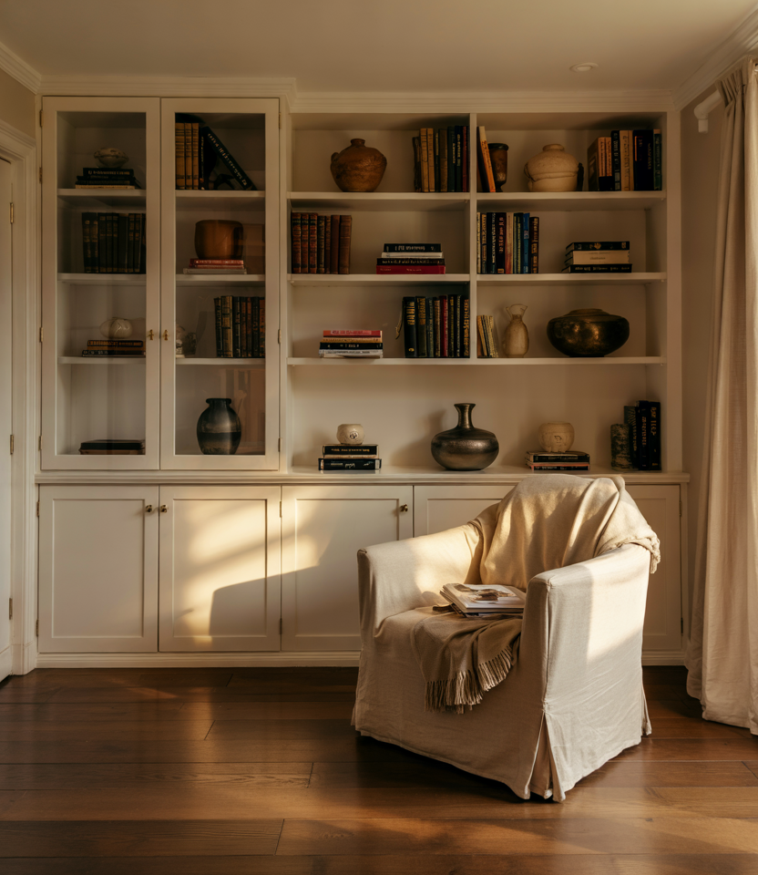 Built-In Shelves Living Room 2026: 42 Stylish Ideas with Fireplaces ...