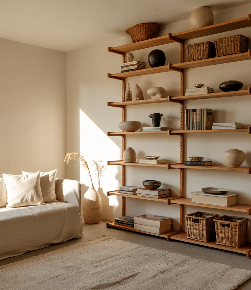 Built-In Shelves Living Room 2026: 42 Stylish Ideas with Fireplaces ...