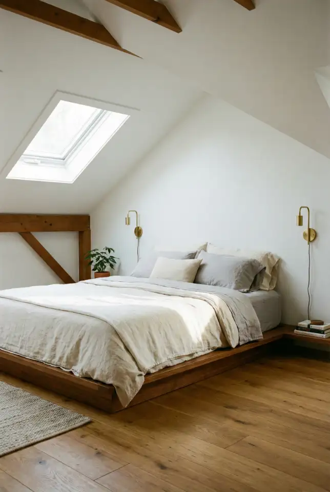 Attic Master Bedroom With Sloped-Ceiling-Charm 2