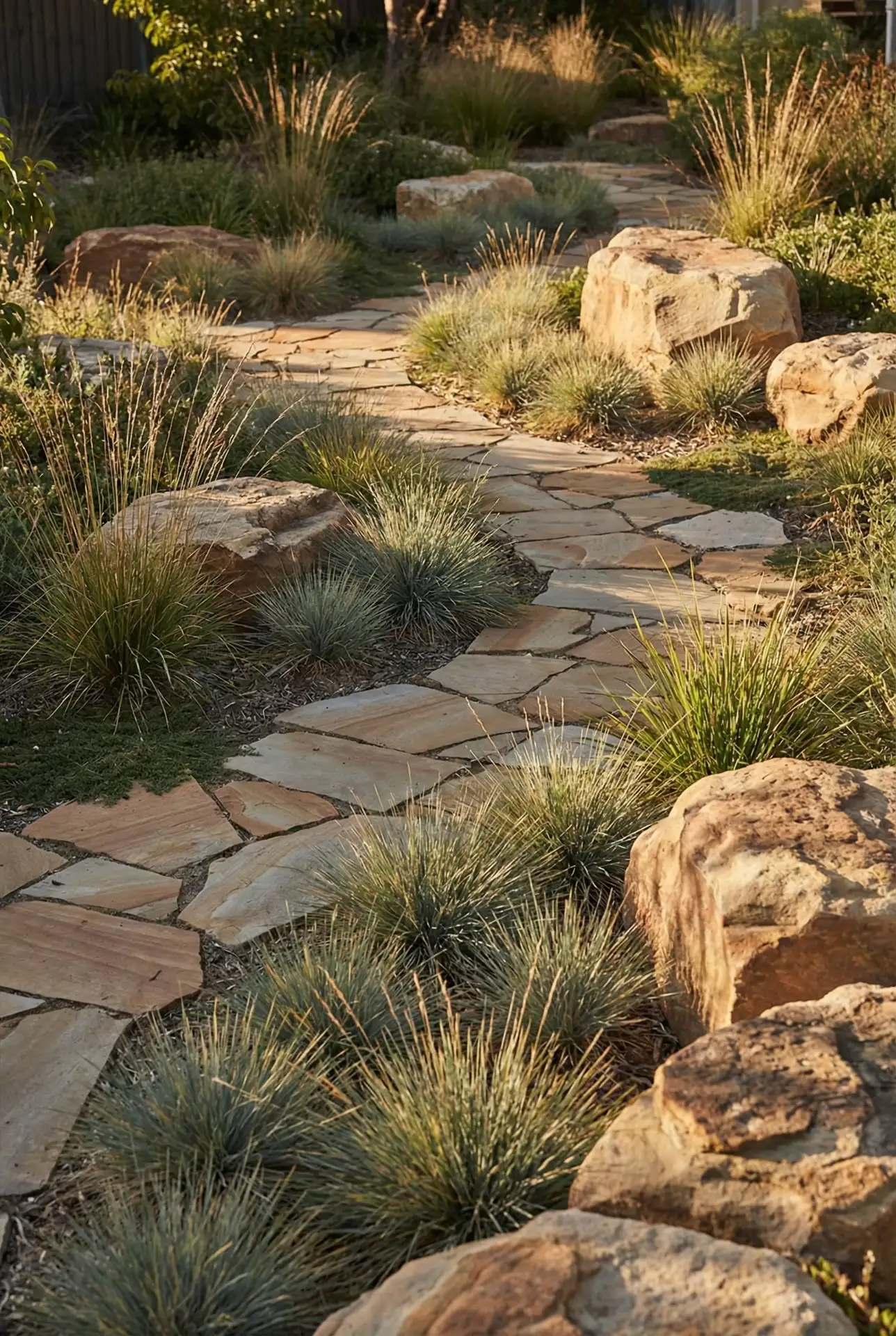 Australian-Inspired Natural Backyard Layout 2