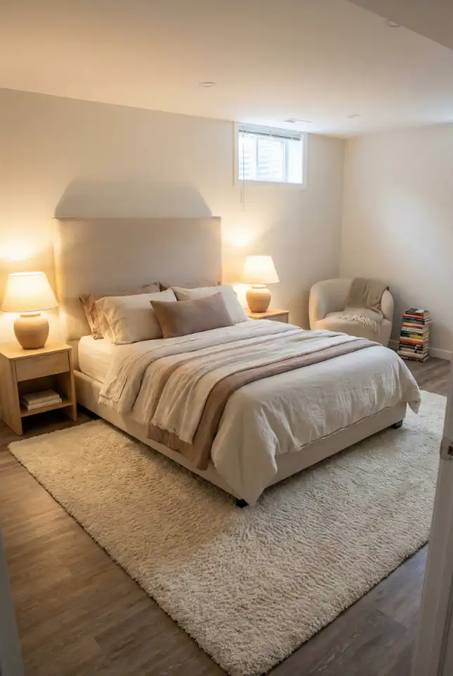 Basement Spare Bedroom That Feels Like A Suite 2