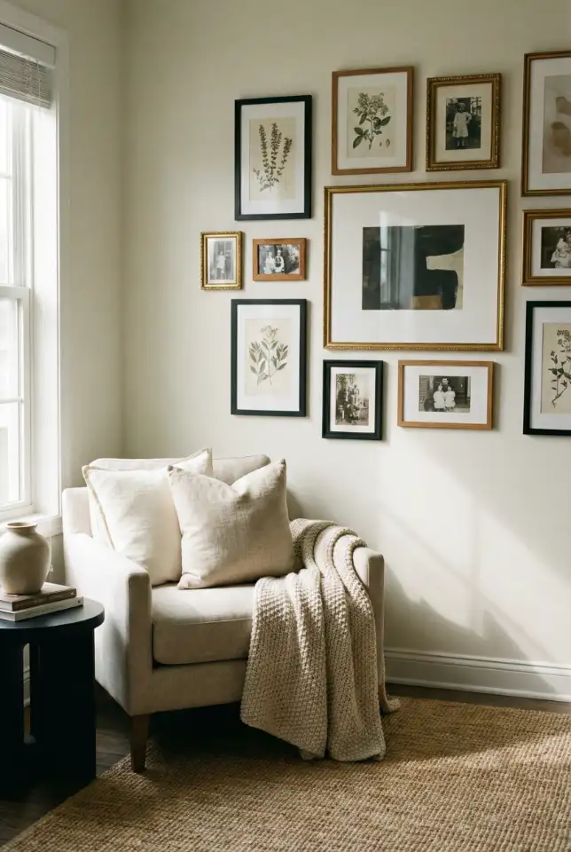 Black And White Gallery Wall Farmhouse Moment 1