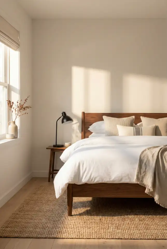 Black And White With Warm Wood Balance 1