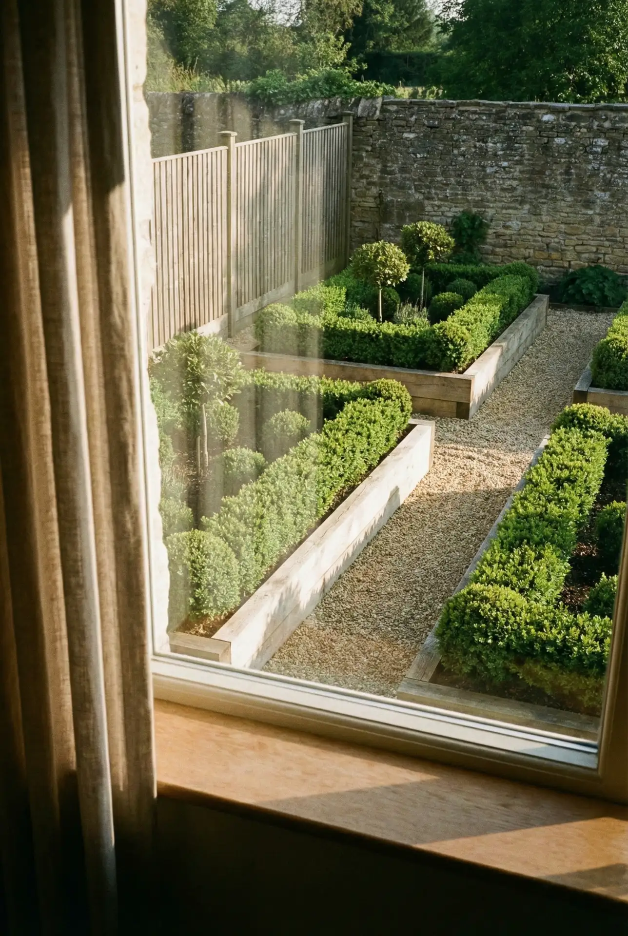 Bloxburg Garden Symmetry With Fence Accents 2