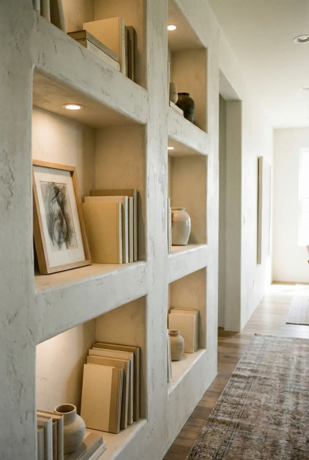 Bloxburg-Inspired Built-In Niche Wall 1