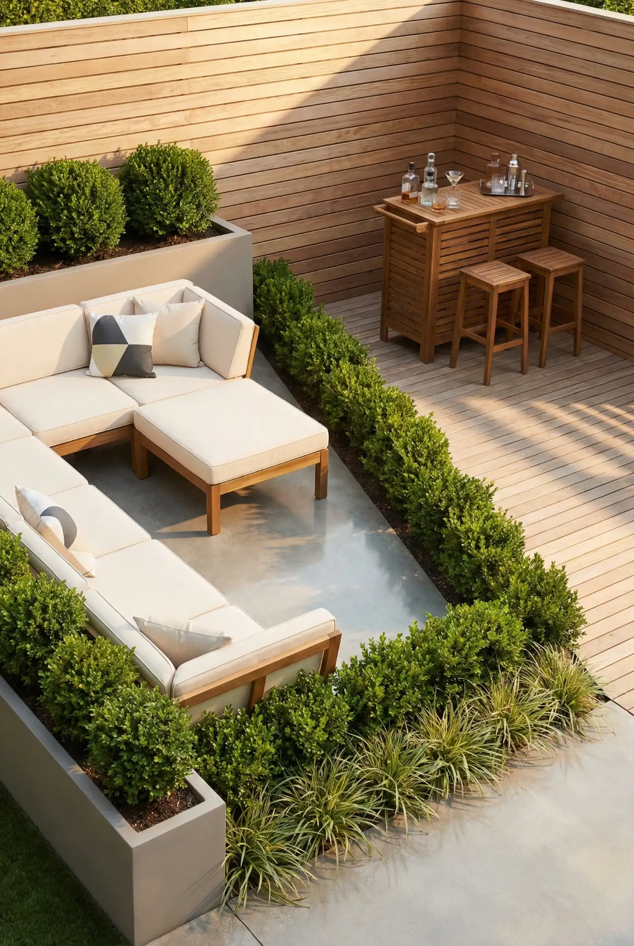 Bloxburg-Inspired Outdoor Living Room With Modular Zones 2