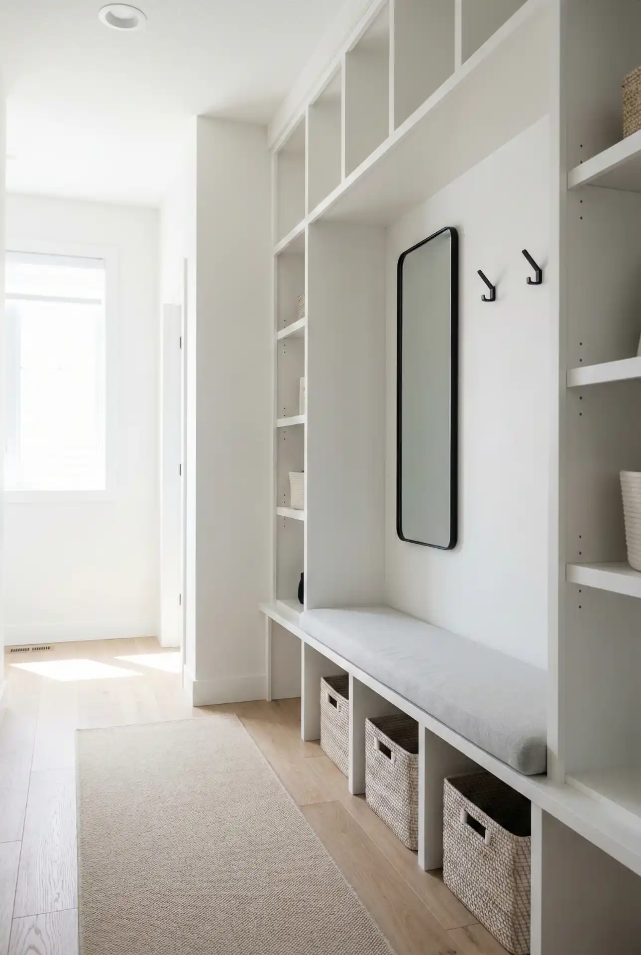 Bloxburg-Inspired To-School Hallway With Smart Zones And Clean Lines 1