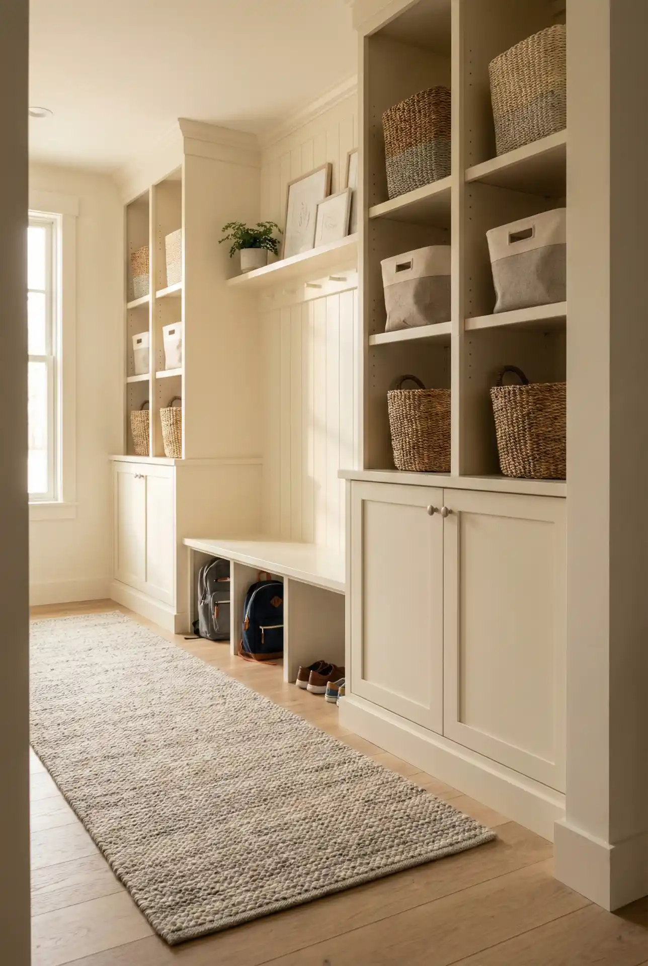 Bloxburg-Inspired To-School Hallway With Smart Zones And Clean Lines 2