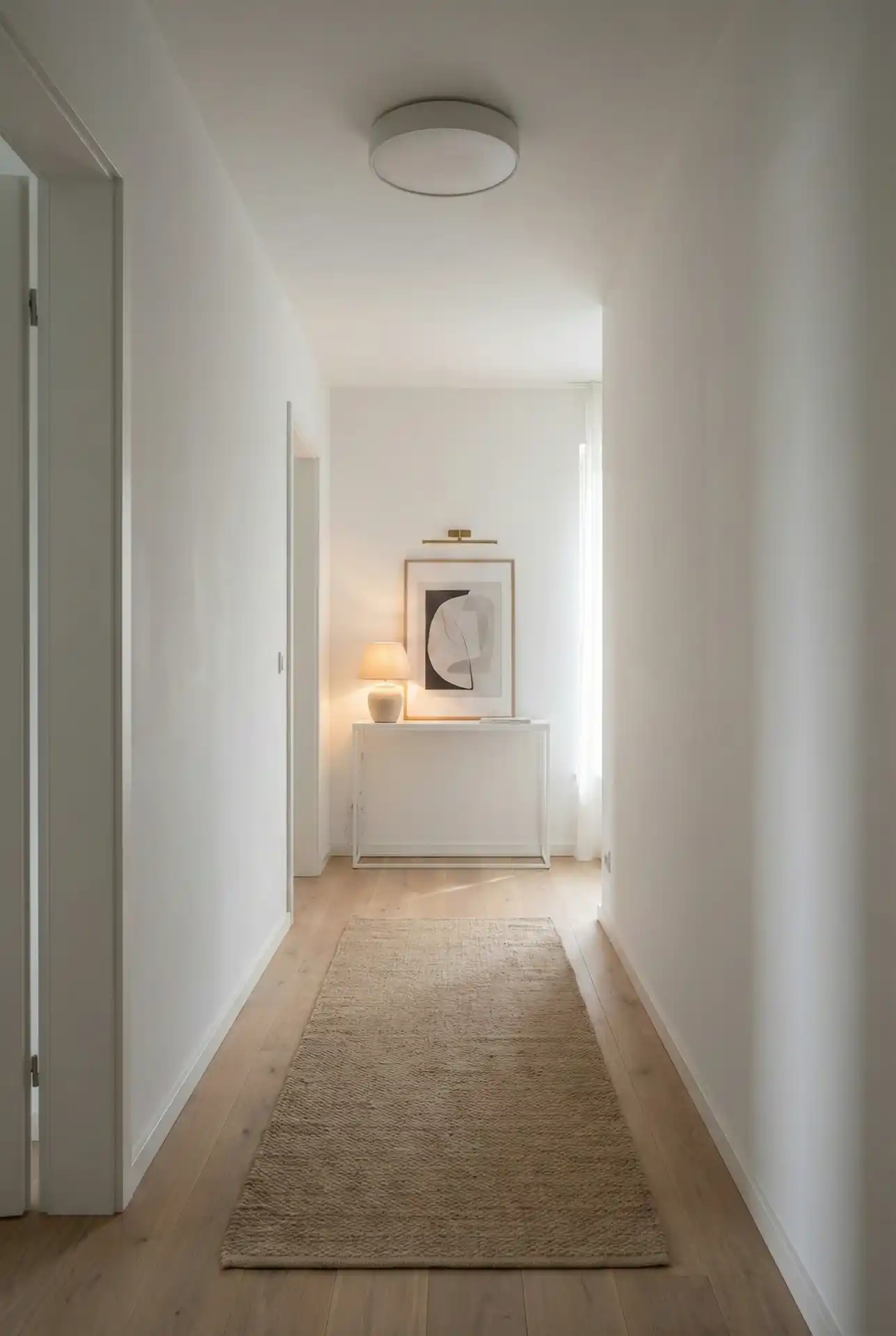 Bloxburg-Style Hallway Lighting Plan With Layered Warm Glow 2