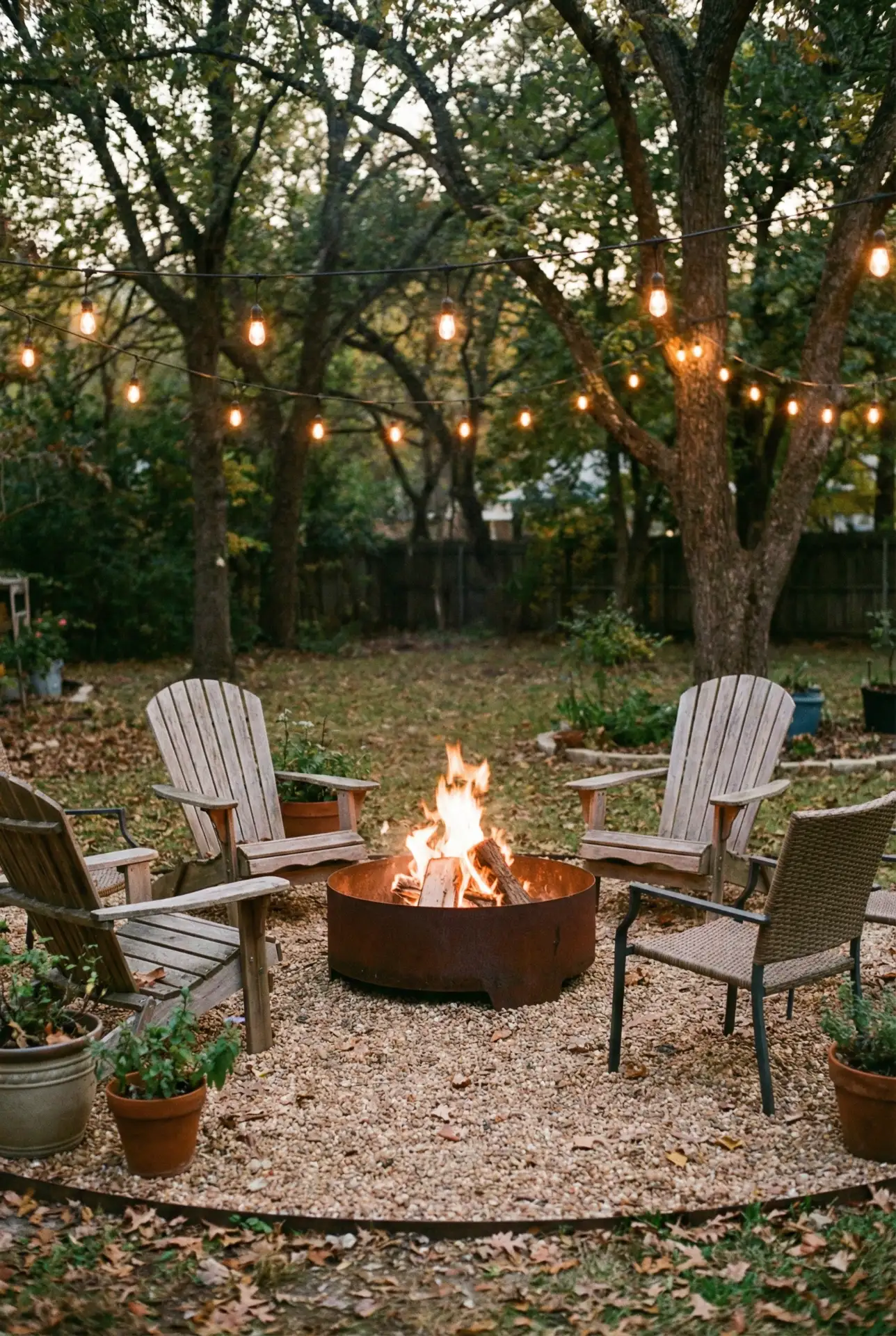 Budget-Friendly DIY Gravel Fire Pit 1