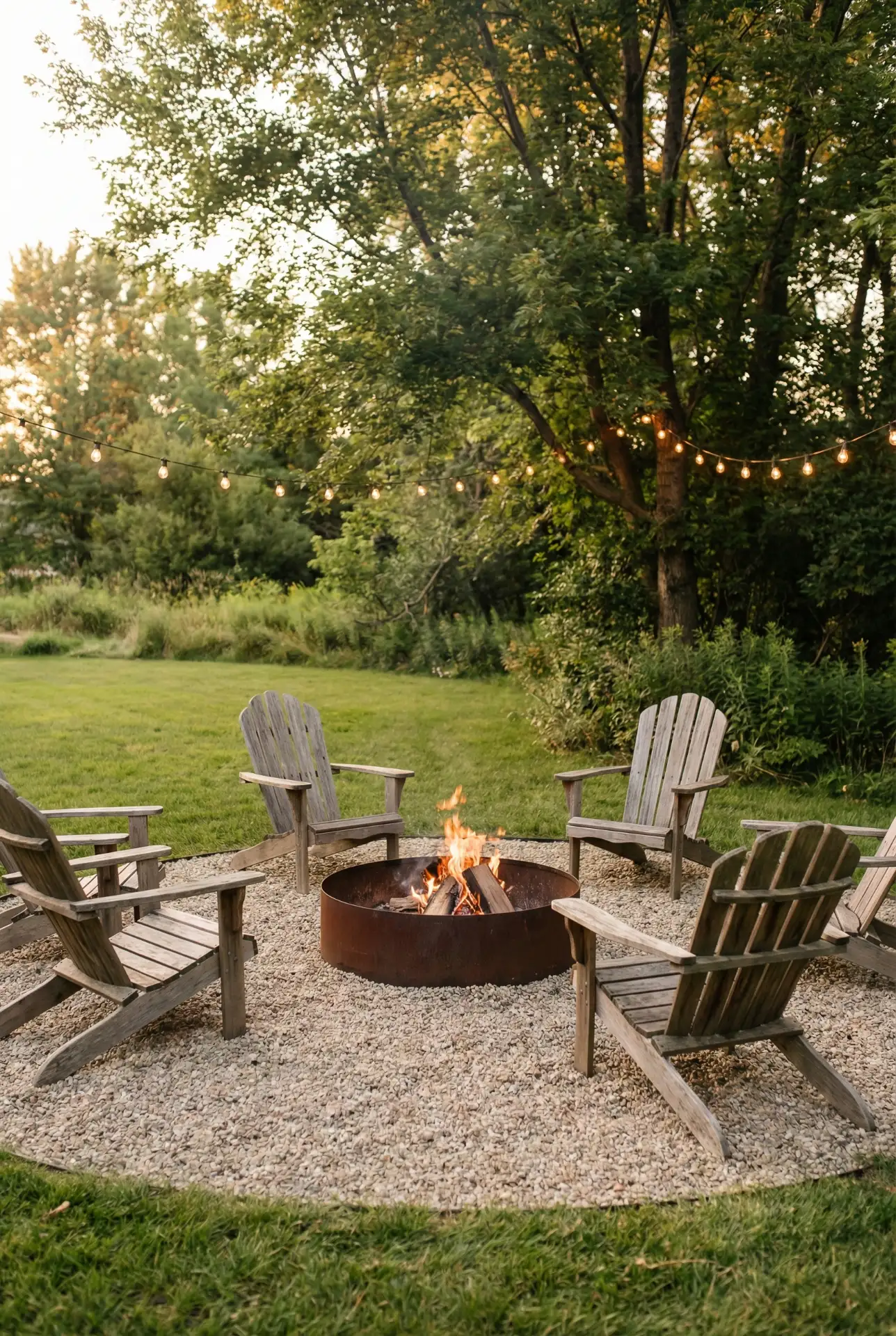 Cheap Easy Metal Ring Fire Pit 1