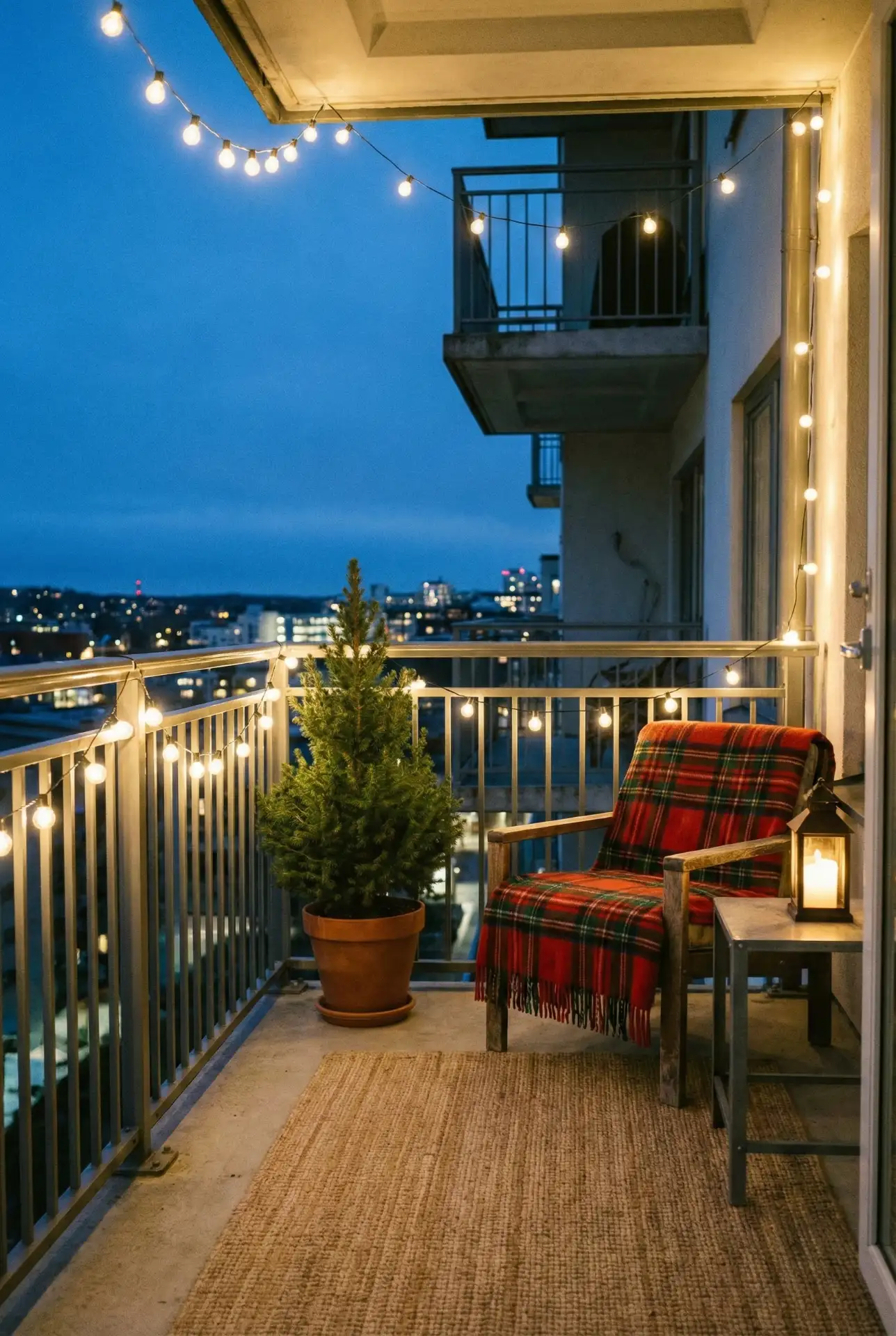 Christmas Balcony Glow-Up 2