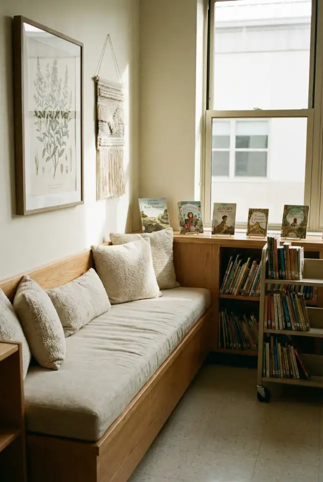 Classroom Reading Corner With Quotes 1