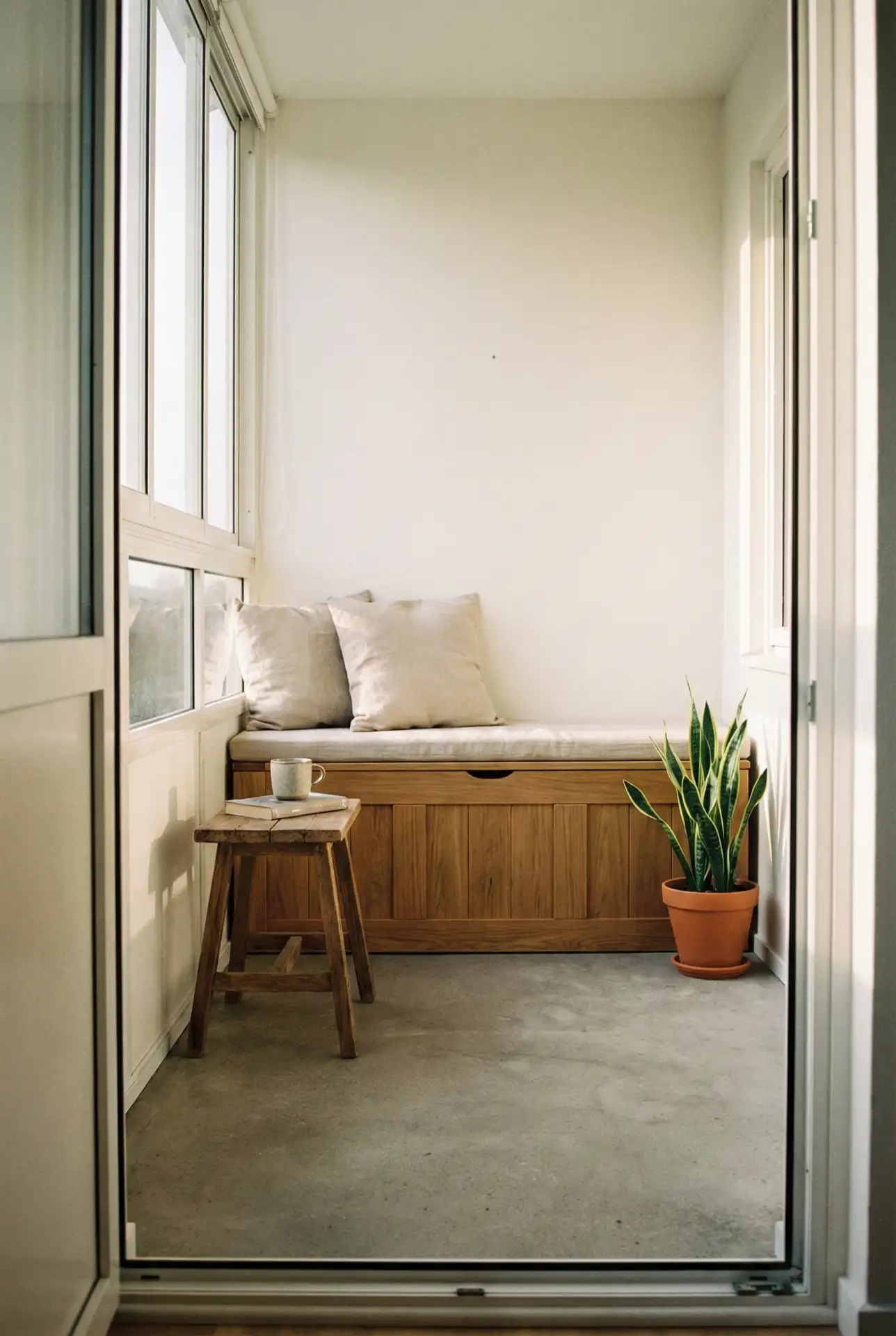 Closed Square Storage-and-Style Balcony 2