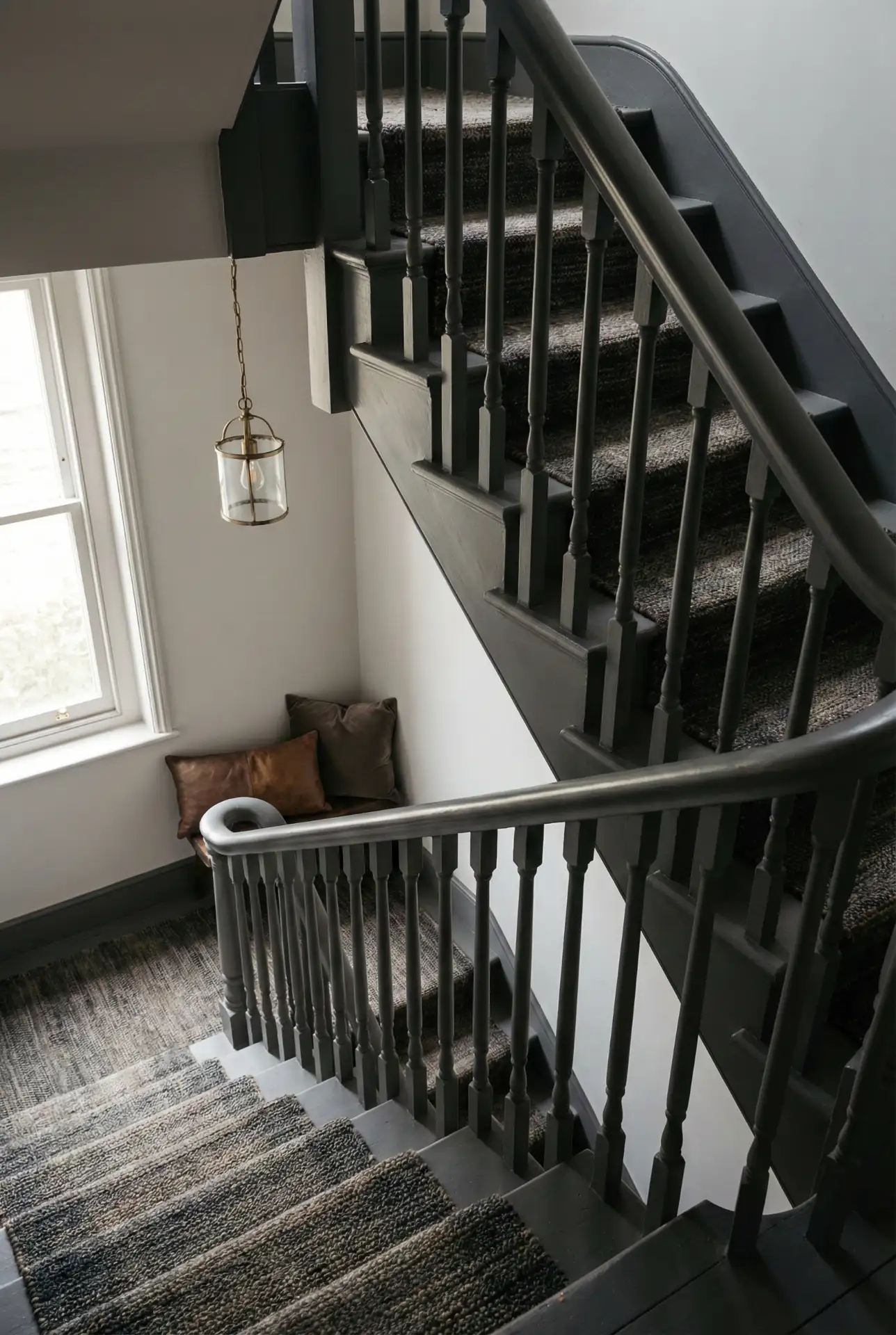 Color-Drenched Stairwell Statement 2