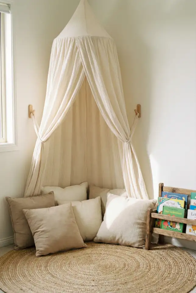 Cozy Canopy Reading Nook for Kids 2