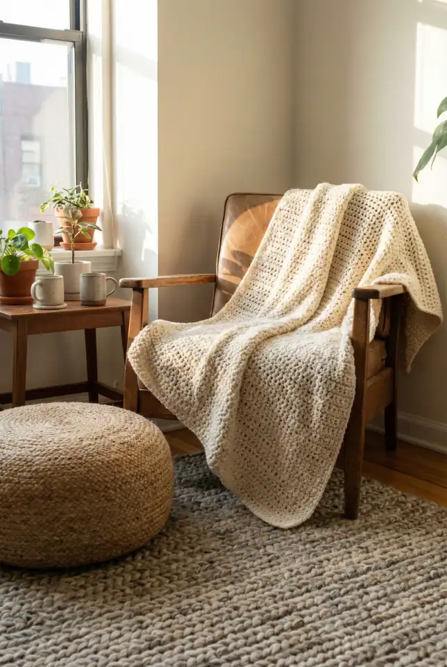 Cozy Crochet Accents For Small Apartments 1