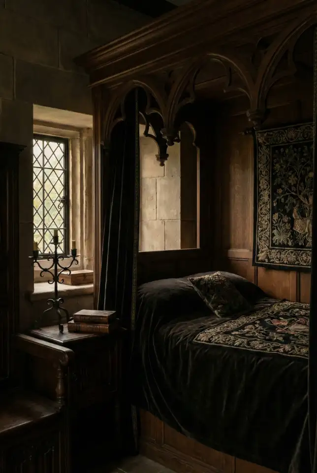 Cozy Gothic-Inspired Bedroom Corners 2