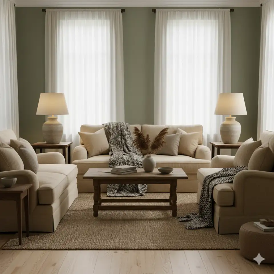 Cozy Green With Soft Lighting 2