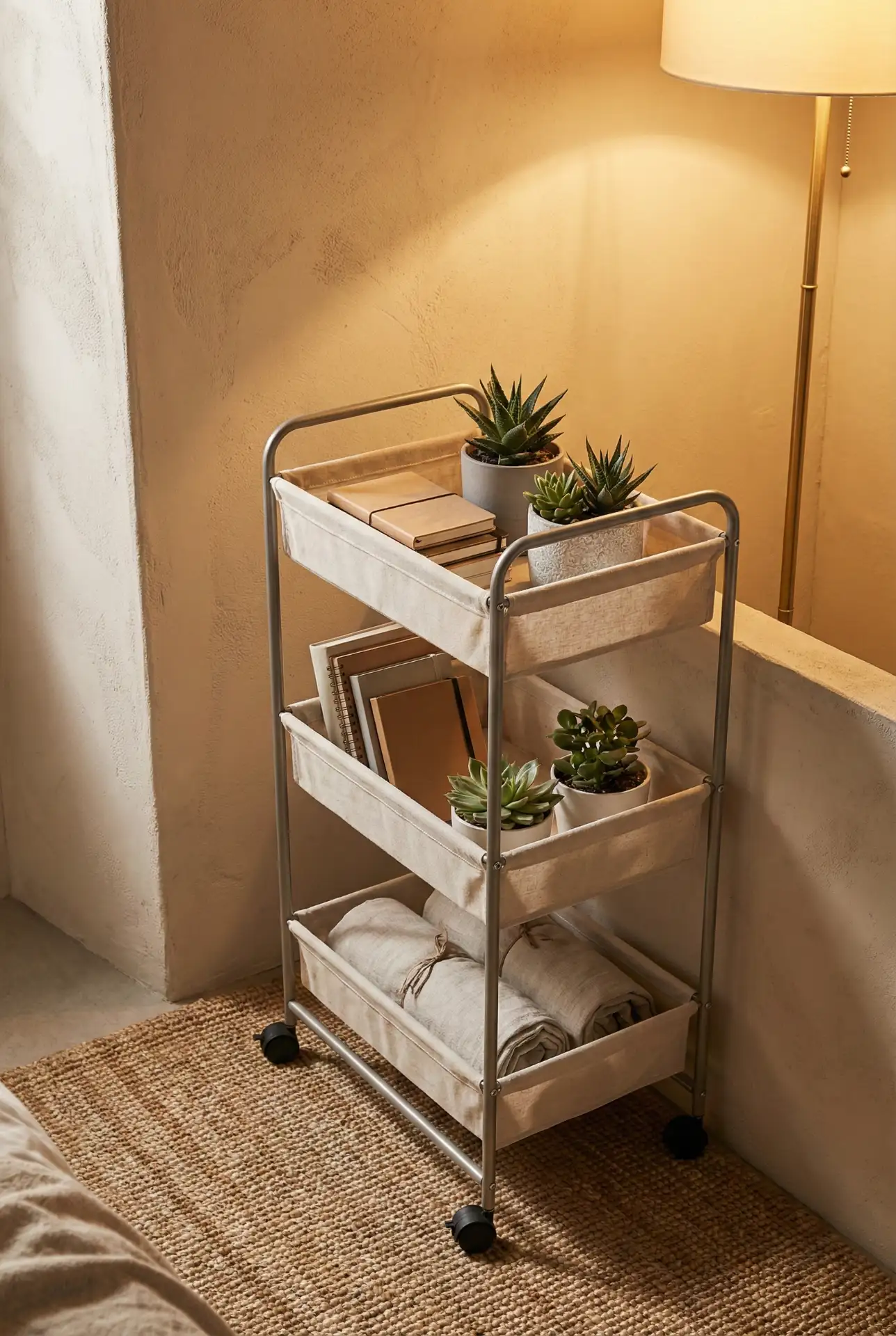 Craft Cart That Becomes A Hidden Corner Bar 1