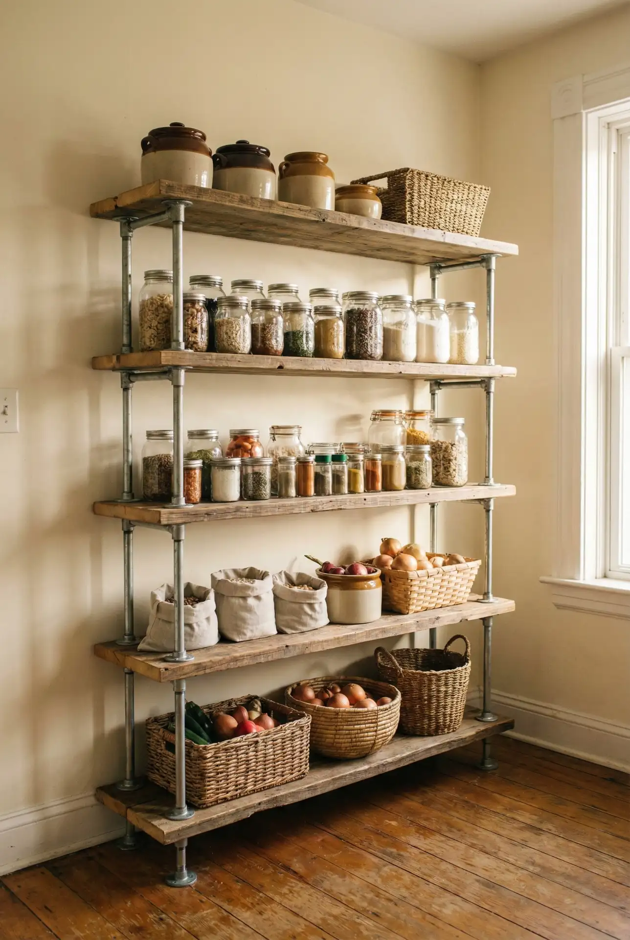 DIY Pantry For Small Spaces 2