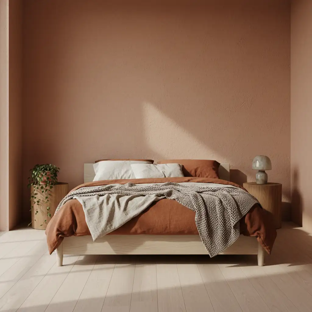 Earthy Modern Bedroom 1