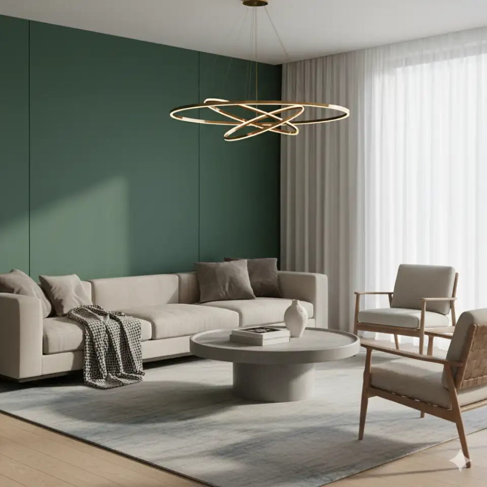 Emerald Green With Elegant Contrast 1