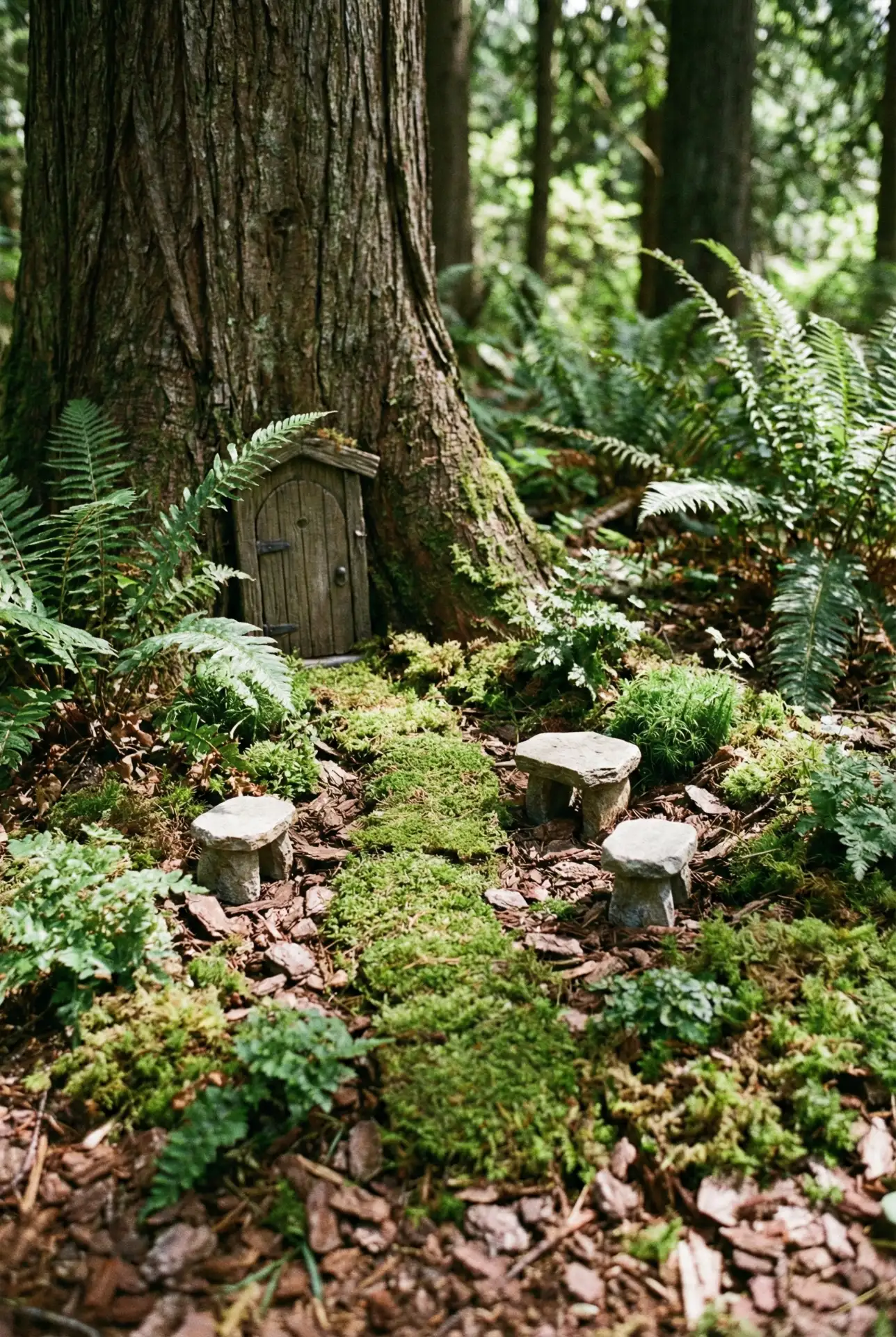 Enchanted Forest Ring Around A Tree 1