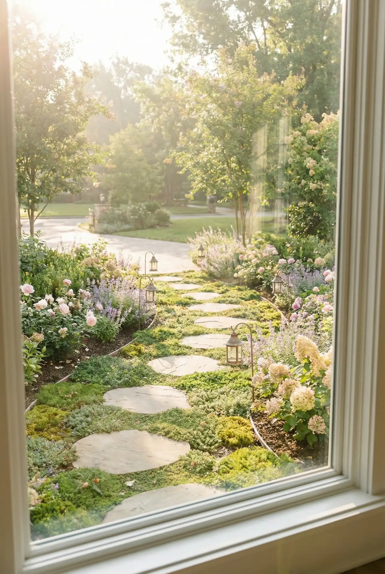 Entrance Walk With Acnh Inspired Stepping Stones 1