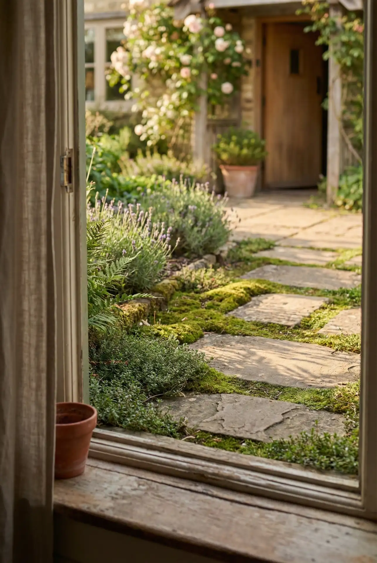 Entrance Walk With Acnh Inspired Stepping Stones 2