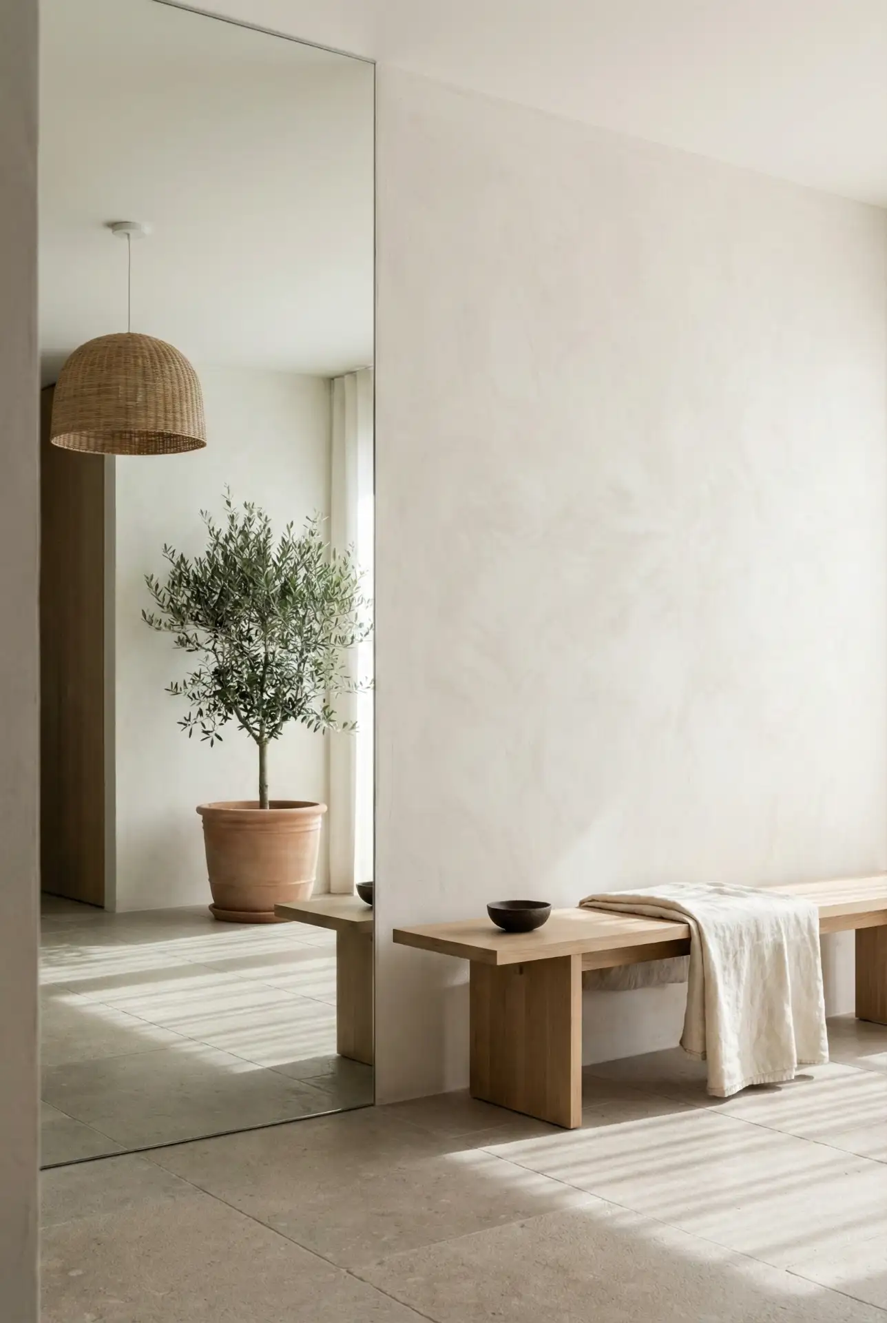 Entry Mirror Wall For Large Hallways 2