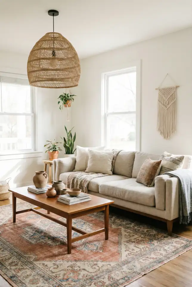 Farmhouse Meets Boho With Breezy Color 2