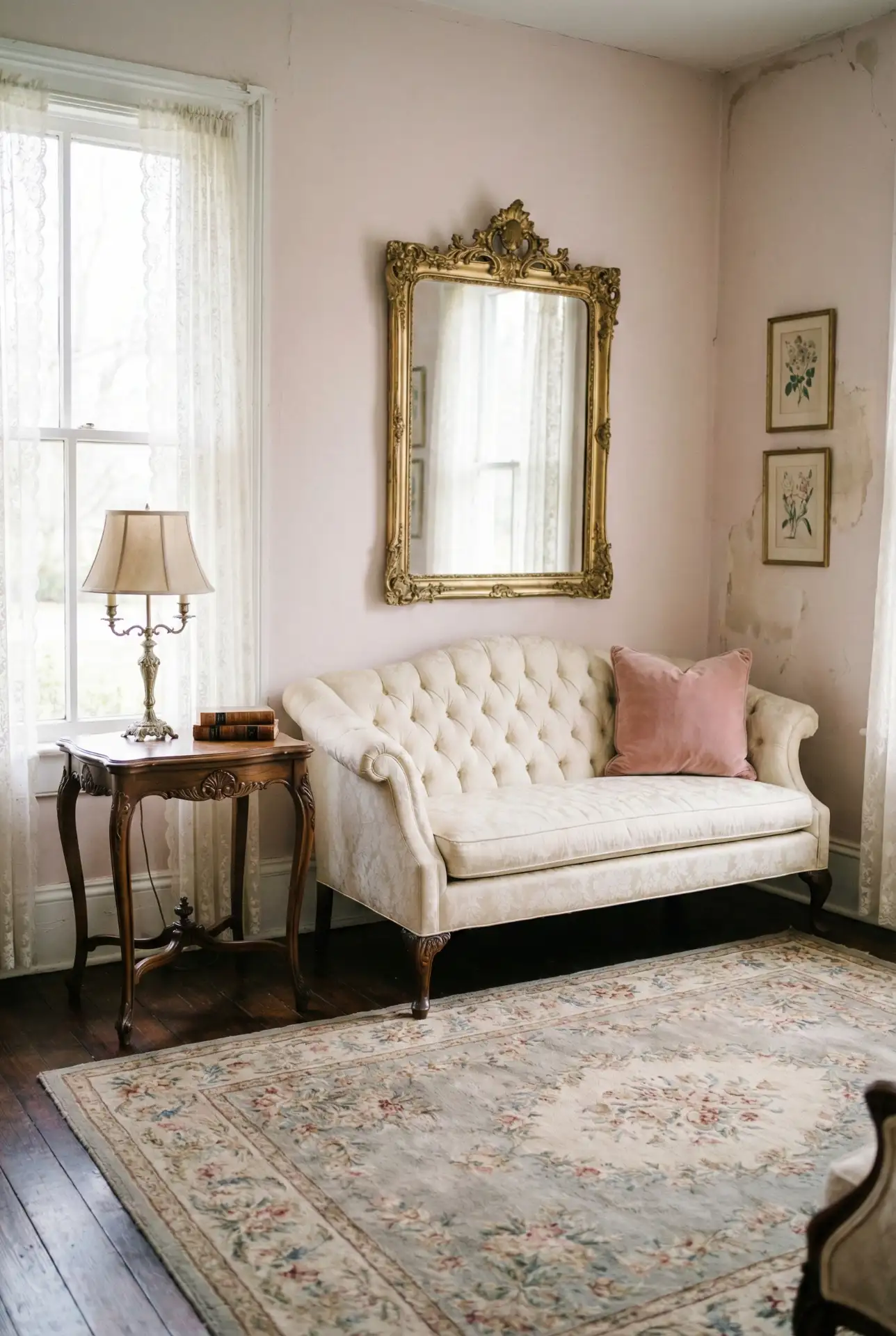 French Victorian Pink With Softly Romantic Details 1