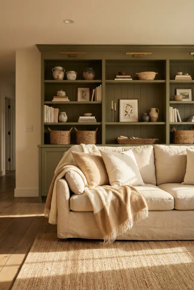 Green Accents With Fresh Farmhouse Calm 1