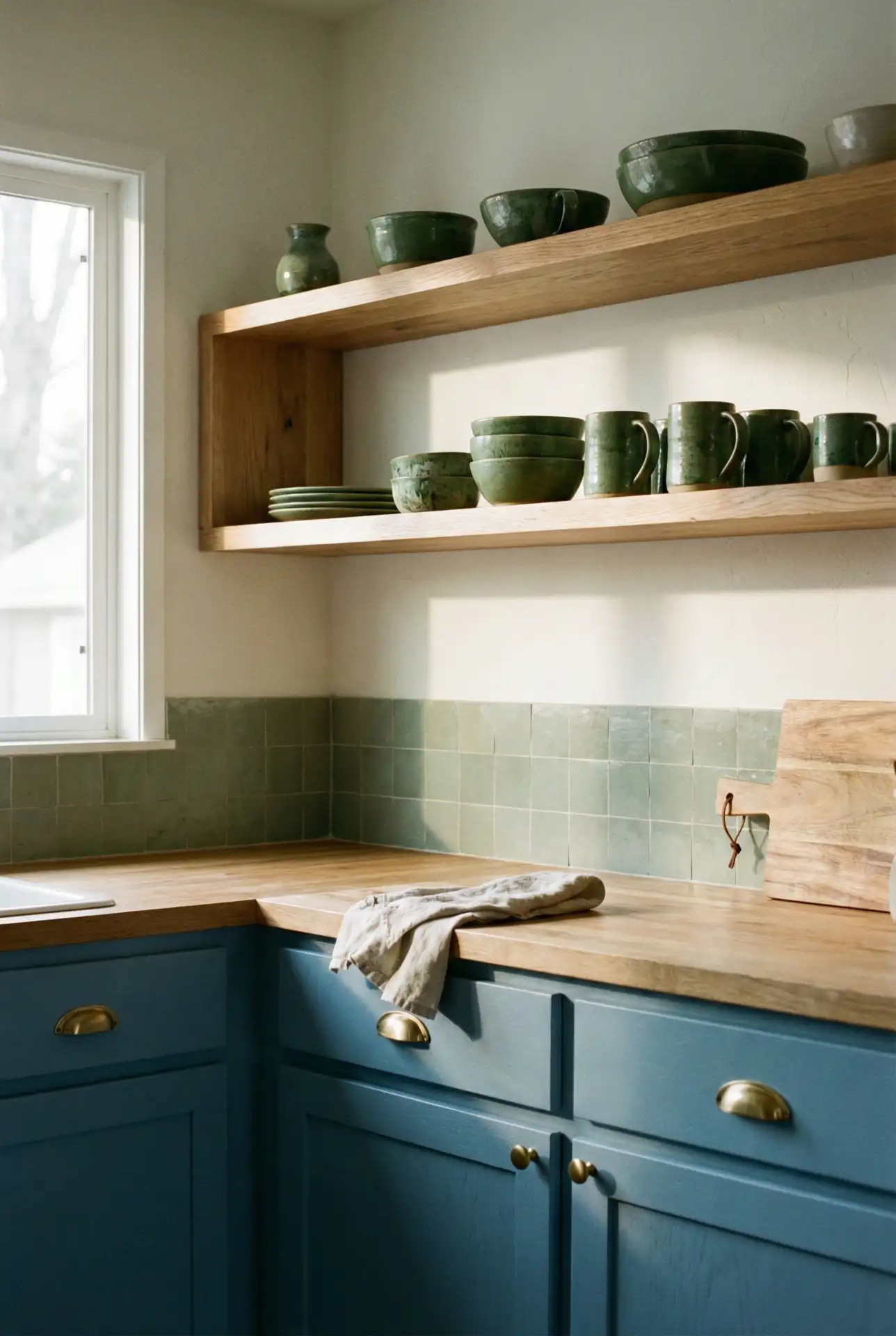 Green And Blue Aesthetic With Pale Stone Surfaces 1